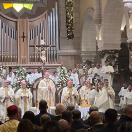 Pasterka w Betlejem 2025 www.misyjne